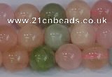 CMG174 15.5 inches 12mm round morganite gemstone beads wholesale