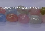 CMG227 15.5 inches 10*12mm - 12*16mm nuggets morganite beads