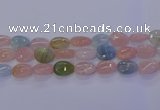 CMG233 15.5 inches 12*16mm flat teardrop morganite beads wholesale