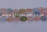 CMG235 15.5 inches 15*20mm flat teardrop morganite beads wholesale