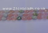 CMG238 15.5 inches 10*14mm oval morganite beads wholesale