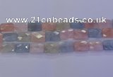 CMG281 15.5 inches 15*20mm faceted rectangle morganite beads