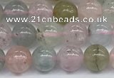 CMG391 15.5 inches 6mm round morganite gemstone beads