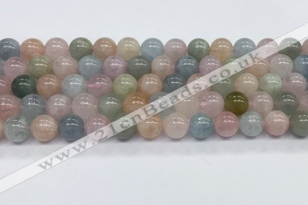 CMG393 15.5 inches 10mm round morganite gemstone beads