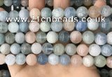 CMG422 15.5 inches 10mm round natural morganite gemstone beads