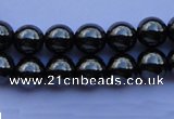 CMH07 16 inches 4mm round magnetic hematite beads Wholesale