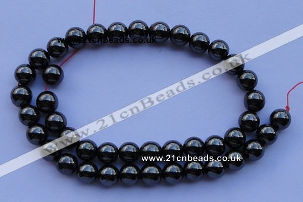 CMH07 16 inches 4mm round magnetic hematite beads Wholesale