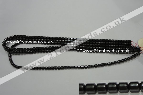CMH120 15.5 inches 4*4mm tyre magnetic hematite beads