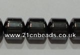 CMH122 15.5 inches 8*8mm tyre magnetic hematite beads