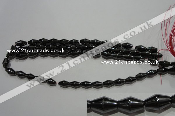 CMH133 15.5 inches 8*12mm bicone magnetic hematite beads