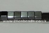 CMH159 15.5 inches 4*4mm cube magnetic hematite beads wholesale