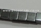 CMH160 15.5 inches 6*6mm cube magnetic hematite beads wholesale