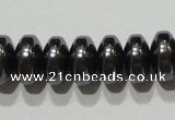 CMH167 15.5 inches 5*8mm rondelle magnetic hematite beads