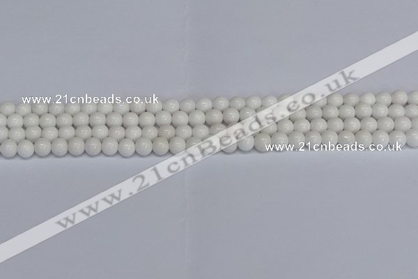 CMJ02 15.5 inches 6mm round Mashan jade beads wholesale