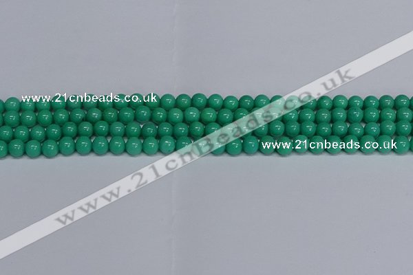 CMJ100 15.5 inches 6mm round Mashan jade beads wholesale