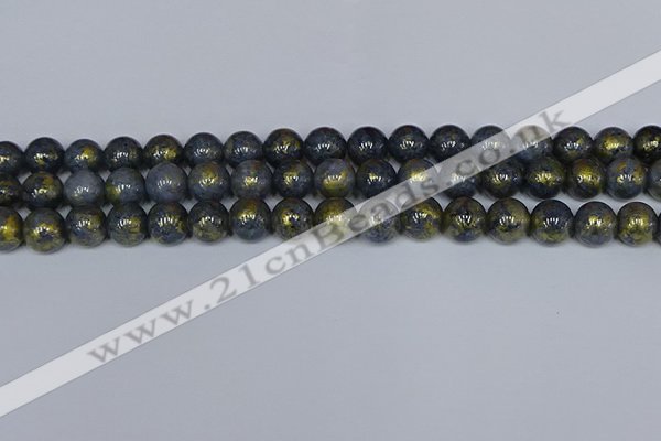 CMJ1002 15.5 inches 8mm round Mashan jade beads wholesale