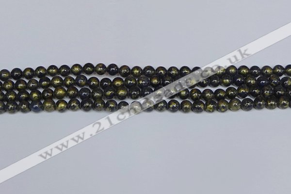 CMJ1005 15.5 inches 4mm round Mashan jade beads wholesale