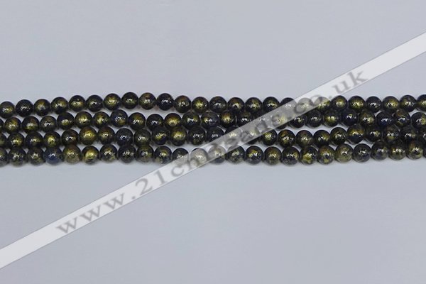 CMJ1005 15.5 inches 4mm round Mashan jade beads wholesale