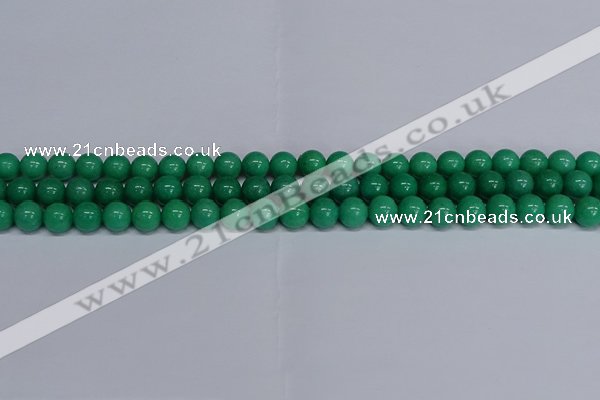 CMJ101 15.5 inches 8mm round Mashan jade beads wholesale