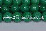 CMJ102 15.5 inches 10mm round Mashan jade beads wholesale