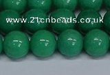 CMJ103 15.5 inches 12mm round Mashan jade beads wholesale