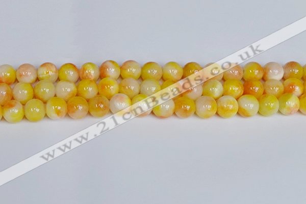 CMJ1051 15.5 inches 8mm round jade beads wholesale