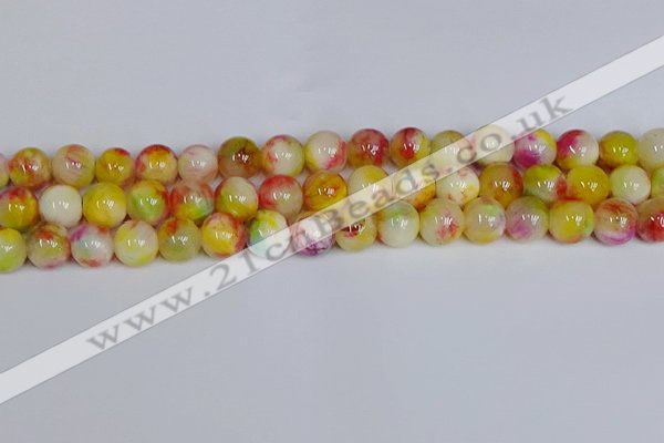 CMJ1061 15.5 inches 8mm round jade beads wholesale