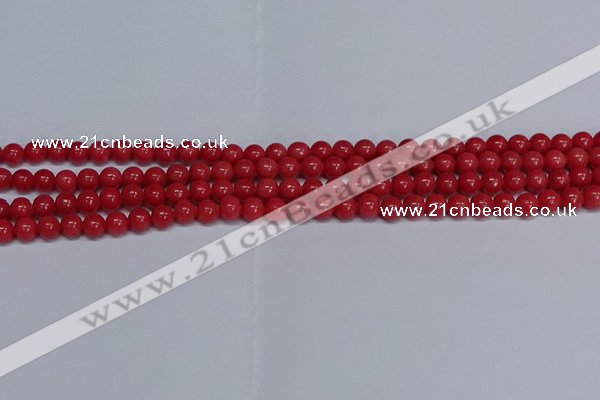 CMJ107 15.5 inches 6mm round Mashan jade beads wholesale