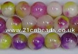CMJ1071 15.5 inches 8mm round jade beads wholesale