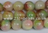 CMJ1076 15.5 inches 8mm round jade beads wholesale