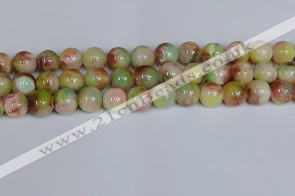 CMJ1078 15.5 inches 12mm round jade beads wholesale