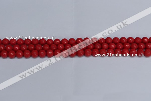 CMJ108 15.5 inches 8mm round Mashan jade beads wholesale