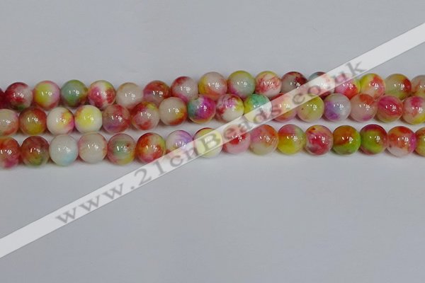 CMJ1081 15.5 inches 8mm round jade beads wholesale