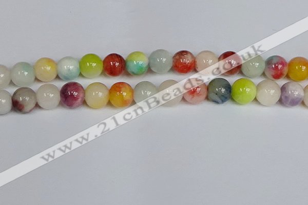 CMJ1088 15.5 inches 12mm round jade beads wholesale