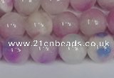 CMJ1091 15.5 inches 8mm round jade beads wholesale