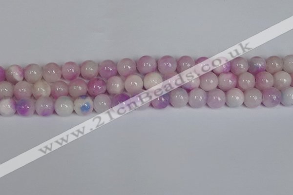 CMJ1091 15.5 inches 8mm round jade beads wholesale