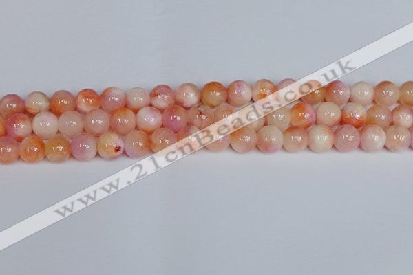 CMJ1126 15.5 inches 8mm round jade beads wholesale