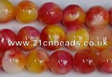 CMJ1136 15.5 inches 8mm round jade beads wholesale