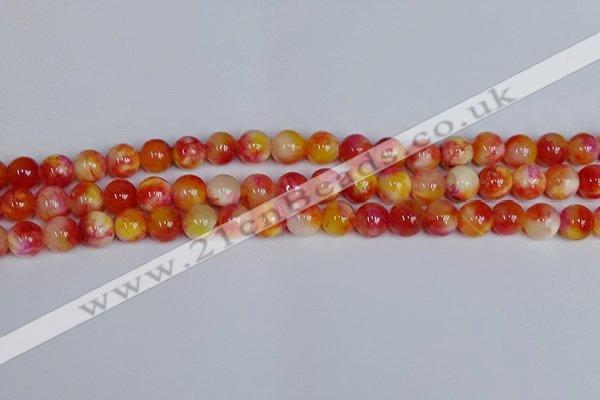 CMJ1136 15.5 inches 8mm round jade beads wholesale