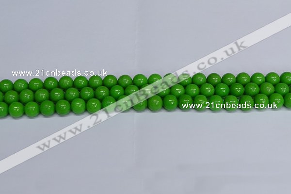 CMJ115 15.5 inches 8mm round Mashan jade beads wholesale