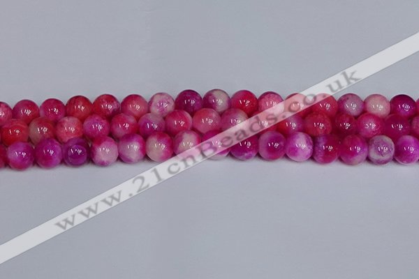 CMJ1151 15.5 inches 8mm round jade beads wholesale