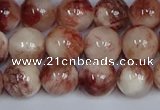 CMJ1166 15.5 inches 8mm round jade beads wholesale