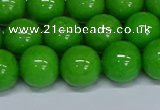 CMJ117 15.5 inches 12mm round Mashan jade beads wholesale