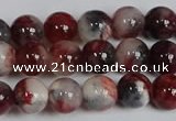 CMJ1181 15.5 inches 8mm round jade beads wholesale