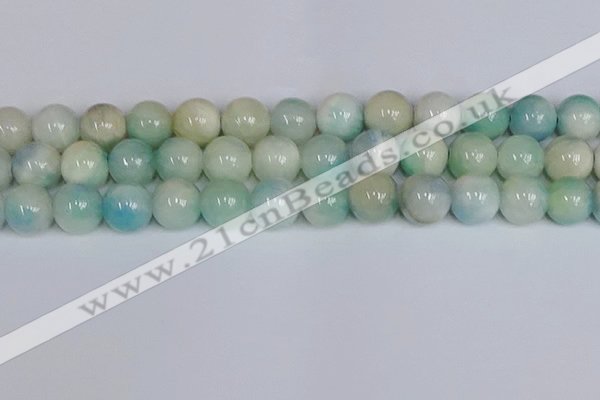 CMJ1193 15.5 inches 12mm round jade beads wholesale