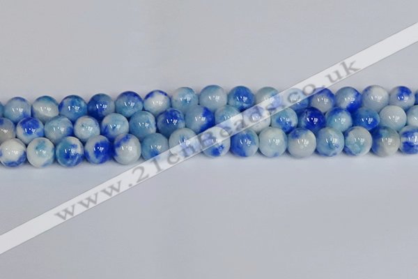 CMJ1196 15.5 inches 8mm round jade beads wholesale