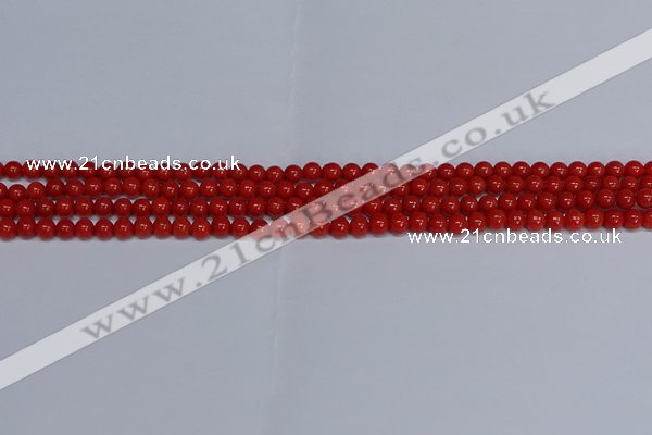 CMJ120 15.5 inches 4mm round Mashan jade beads wholesale