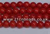 CMJ121 15.5 inches 6mm round Mashan jade beads wholesale
