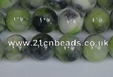 CMJ1216 15.5 inches 8mm round jade beads wholesale