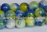 CMJ1221 15.5 inches 8mm round jade beads wholesale